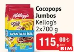 KELLOG'S COCOPOPS JUMBOS 2X700 G KELLOG'S COCOPOPS JUMBOS 2X700 G